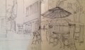 Tekening atelier Plein air festival curacao